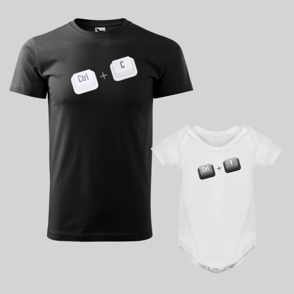 Rodinný set - CTRL + V ( otec & dieťa)