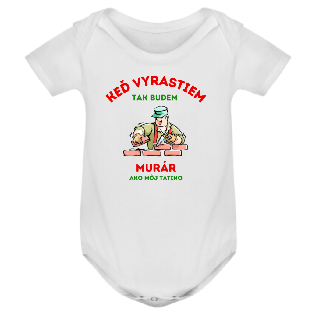Detské body - Keď vyrastiem tak budem MURÁR ako môj tatino