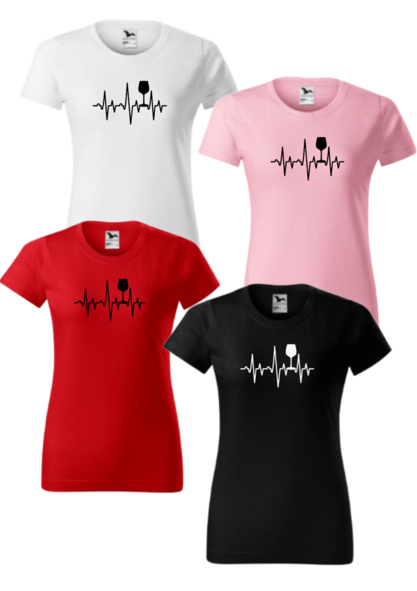 Tričko - EKG víno - Image 2