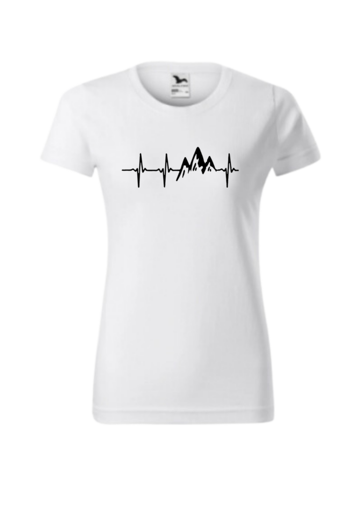 Tričko - EKG hory