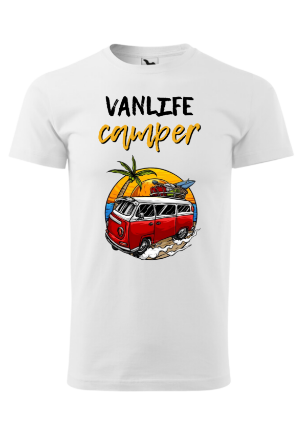 Tričko - Vanlife camper