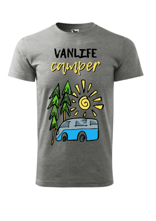 Tričko - Vanlife camper