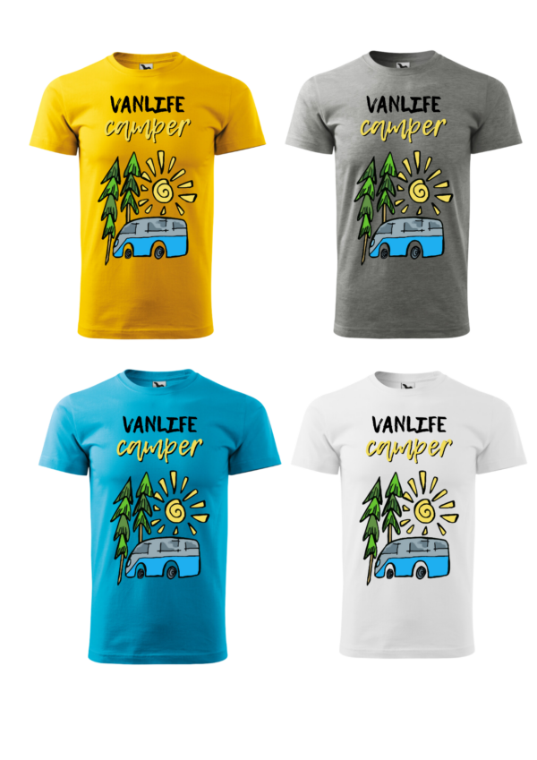 Tričko - Vanlife camper - Image 2