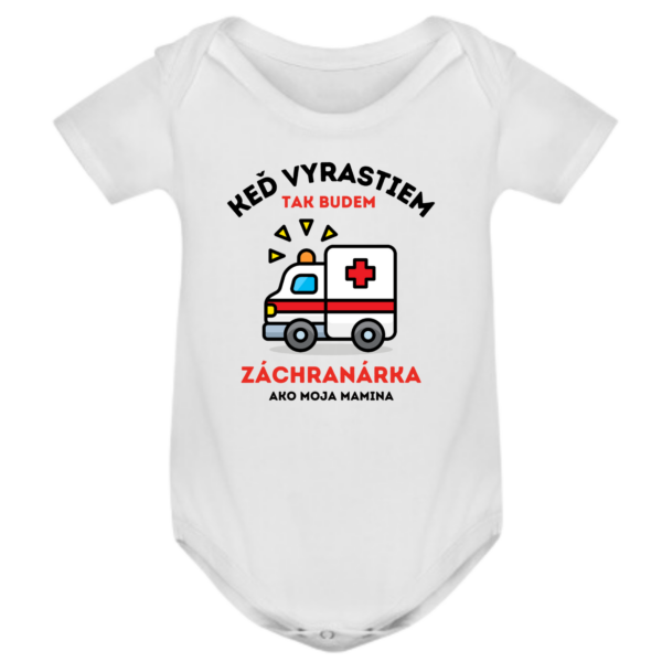 Detské body  - Keď vyrastiem tak budem ZÁCHRANÁRKA ako moja mamina
