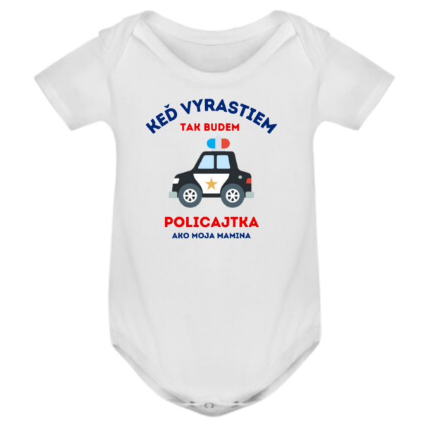 Detské body - Keď vyrastiem tak budem POLICAJTKA ako moja mamina