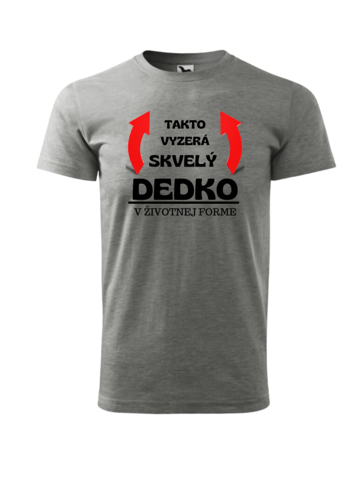 Tričko - Takto vyzerá skvelý DEDKO