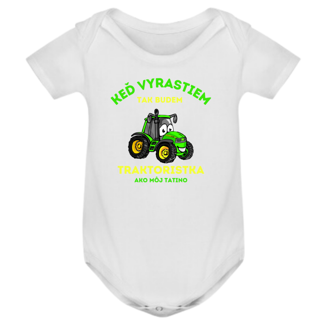 Detské body - Keď vyrastiem tak budem TRAKTORISTA ako môj tatino