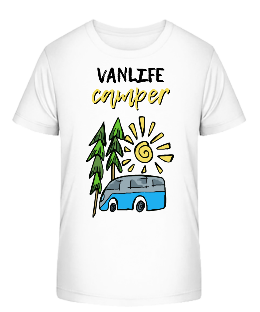 Detské tričko - Vanlife camper