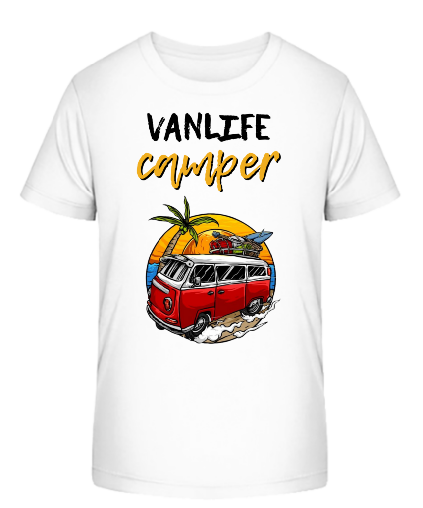 Detské tričko - Vanlife camper