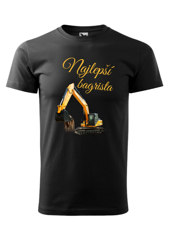 Tričko - Najlepší bagrista