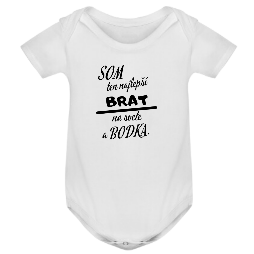 Detské body  - Som ten najlepší BRAT na svete a bodka.